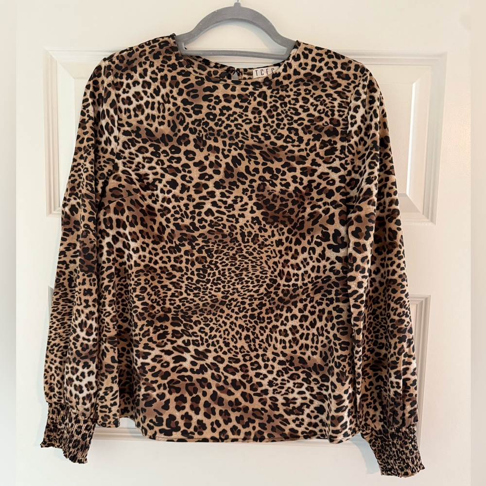 TCEC/These Three Boutique Leopard Print Top
